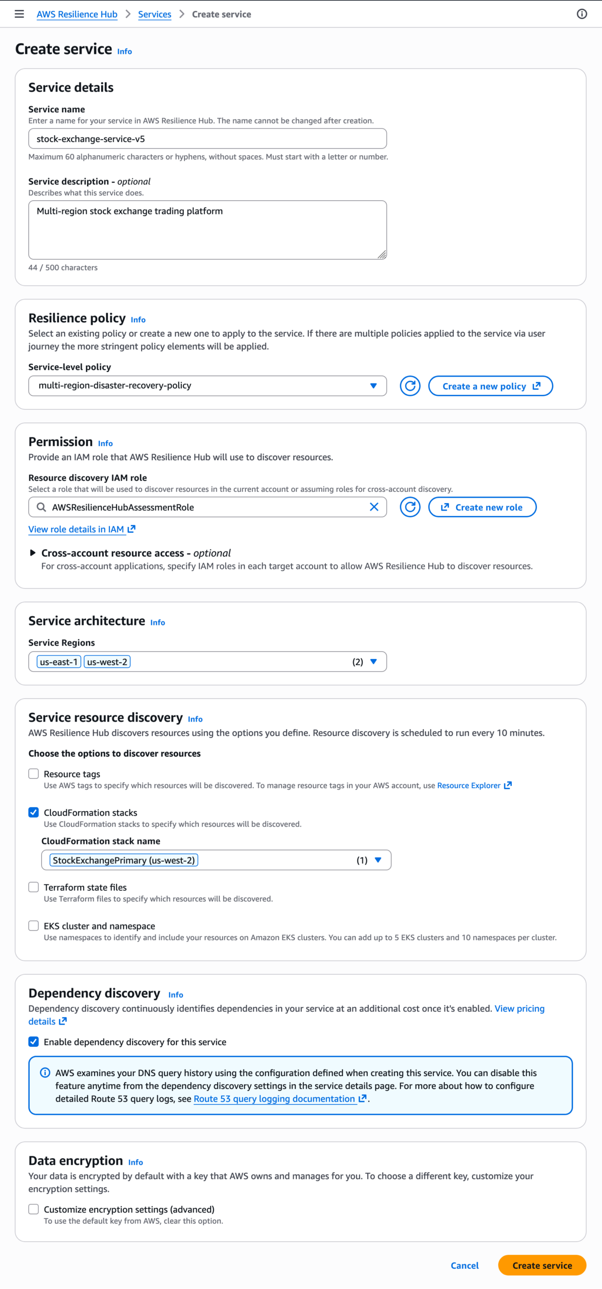 aws application resilience